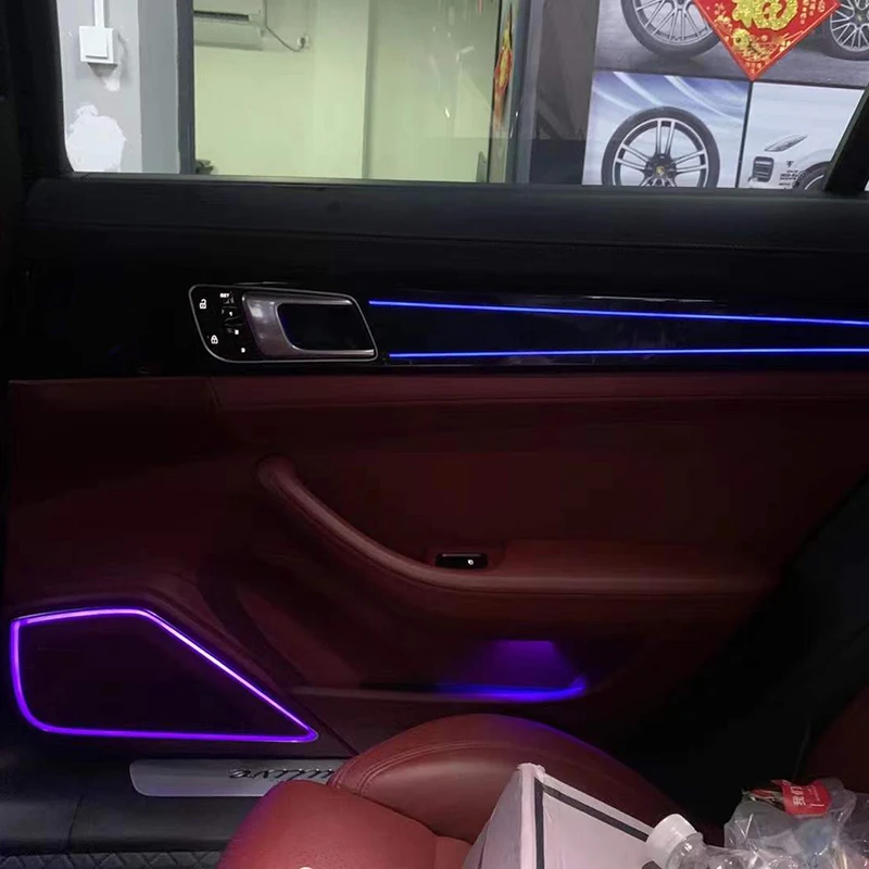Replace Interior Atmosphere Light For Porsche panamera 971 7 Colors ambient light 4 doors speaker lamp 2017-2021
Replace Interior Atmosphere Light For Porsche panamera 971 7 Colors ambient light 4 doors speaker lamp 2017-2021