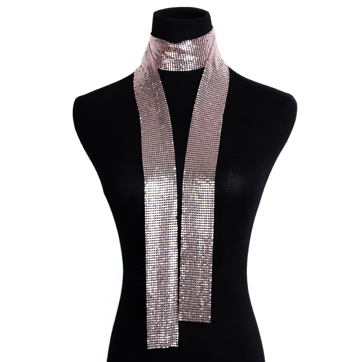 Aluminum Chain Necklace Scarf Lightweight Durable Trendy Shining Gift for Women Perfect Party Accessory Creative Jewelry
Aluminum Chain Necklace Scarf Lightweight Durable Trendy Shining Gift for Women Perfect Party Accessory Creative Jewelry
