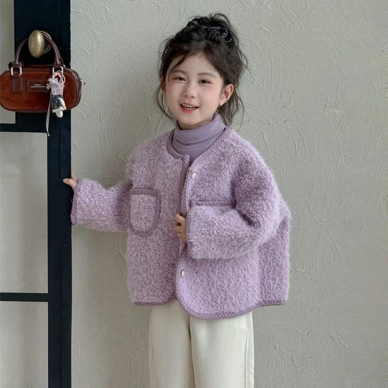 2025 New Trendy Girls' Autumn Winter Thickened Wool Coat Stylish Winter Fashion
2025 New Trendy Girls' Autumn Winter Thickened Wool Coat Stylish Winter Fashion