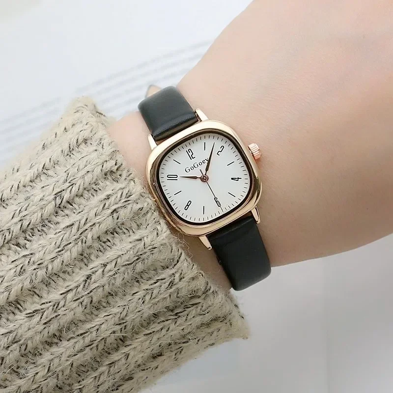 2024 Casual Wrist Watches Retro Square Quartz Digital Mini Dial Leather Strap Fashionable Clock Waterproof Wristwatch for Women
2024 Casual Wrist Watches Retro Square Quartz Digital Mini Dial Leather Strap Fashionable Clock Waterproof Wristwatch for Women