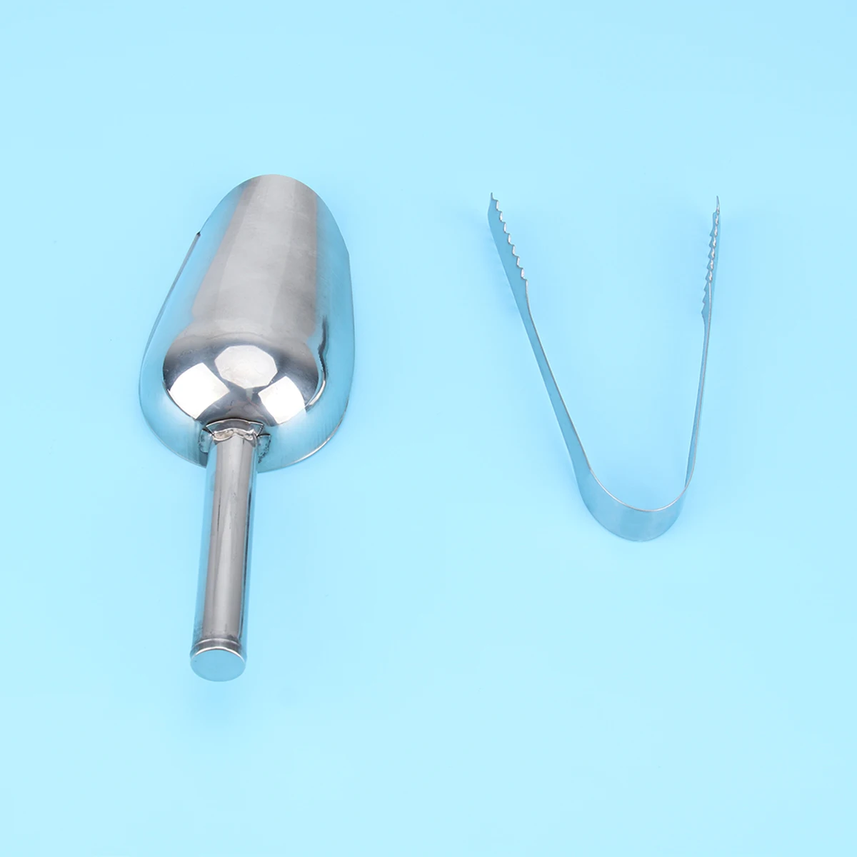 2 pcs Stainless Steel Ice Scoop Food Tongs Rustproof Thick Rim Kitchen Bbq Wedding Restaurant Buffet Candy Scoop Pet Dog Cat
2 pcs Stainless Steel Ice Scoop Food Tongs Rustproof Thick Rim Kitchen Bbq Wedding Restaurant Buffet Candy Scoop Pet Dog Cat