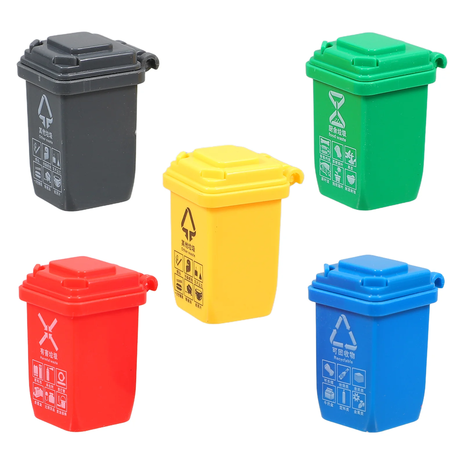 Children's Garbage Sorting Bin DIY Mini Food Toy Educational Science Dollhouse Trash Bins Plastic Container
Children's Garbage Sorting Bin DIY Mini Food Toy Educational Science Dollhouse Trash Bins Plastic Container