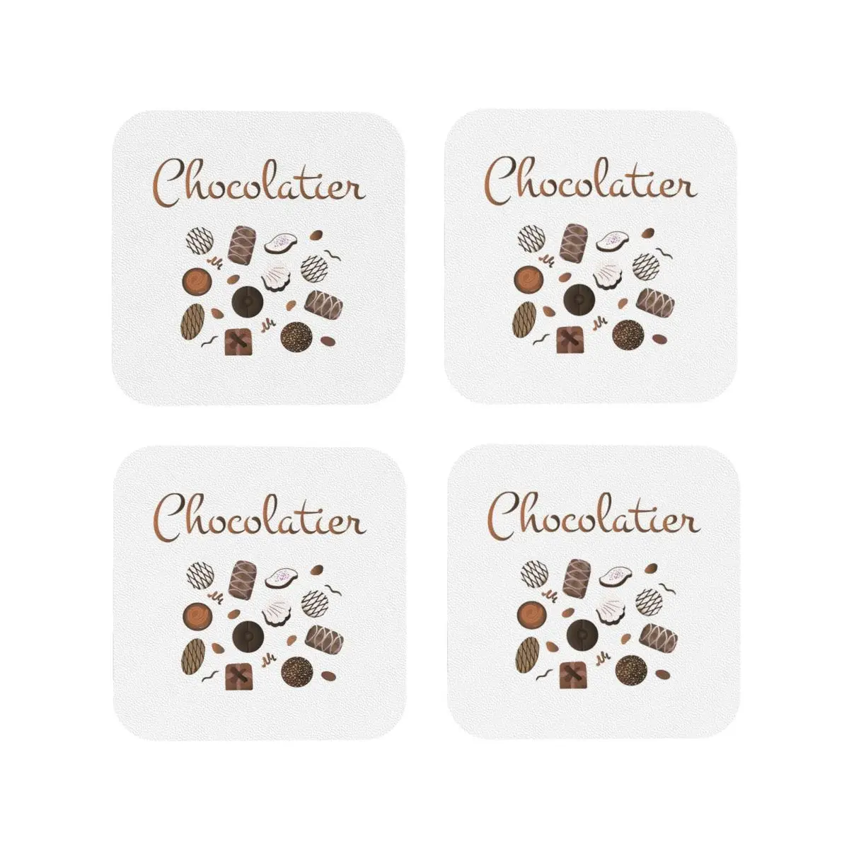 Шоколадно-шоколадные конфеты, подставки, кухонные салфетки, нескользящая изоляционная чашка, кофейные коврики, декор, домашняя посуда, подушечки, набор из 4 шт.
Шоколадно-шоколадные конфеты, подставки, кухонные салфетки, нескользящая изоляционная чашка, кофейные коврики, декор, домашняя посуда, подушечки, набор из 4 шт.