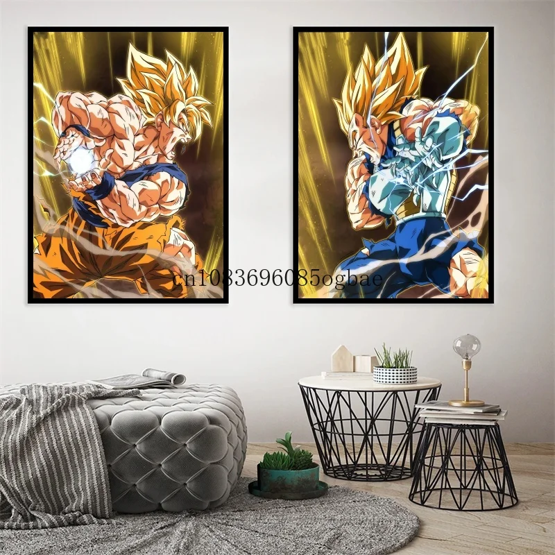 Classic Anime Dragon Ball Goku Vegeta Poster HD Picture Printing Canvas Painting Creative Home Art Wall Decoration Painting Gift
Classic Anime Dragon Ball Goku Vegeta Poster HD Picture Printing Canvas Painting Creative Home Art Wall Decoration Painting Gift