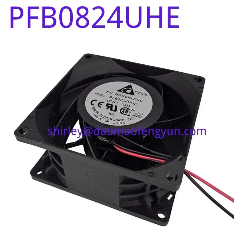Brand New Original PFB0824UHE 8038 8CM 24V 0.93A High Air Volume Inverter Cooling Fan
Brand New Original PFB0824UHE 8038 8CM 24V 0.93A High Air Volume Inverter Cooling Fan