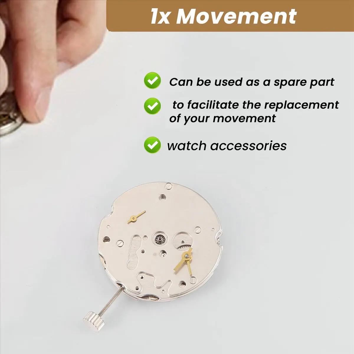 PROFESSIONAL USE-Mechanical Automatic Watch Movement Replacement Whole Movement Fit for T17 Spare Parts Accessories
PROFESSIONAL USE-Mechanical Automatic Watch Movement Replacement Whole Movement Fit for T17 Spare Parts Accessories