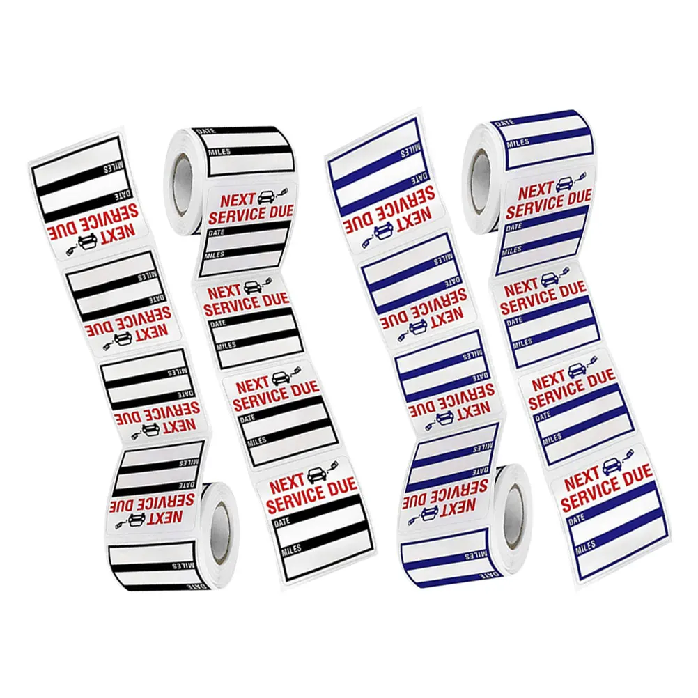 4 Rolls Car Service Sticker Self Adhesive Oil Change Reminders Repair Labels Versatile Application Easy Stick Remove No
4 Rolls Car Service Sticker Self Adhesive Oil Change Reminders Repair Labels Versatile Application Easy Stick Remove No