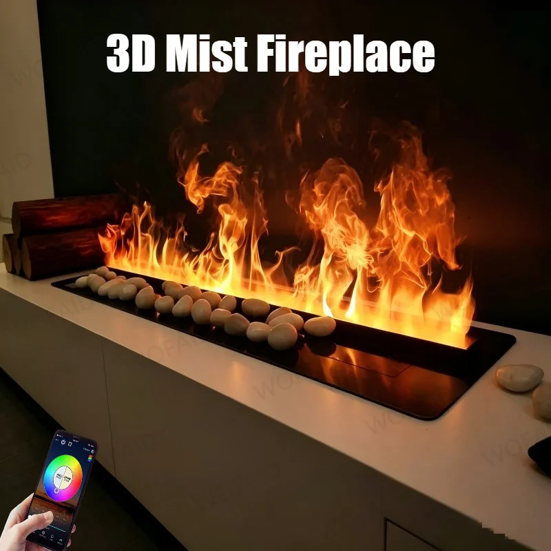 Pure Decorative Mist Fireplace without Heating flame effect fireplace Water Vapor 3D Fire Effect for Hotel Decoration firebox
Pure Decorative Mist Fireplace without Heating flame effect fireplace Water Vapor 3D Fire Effect for Hotel Decoration firebox
