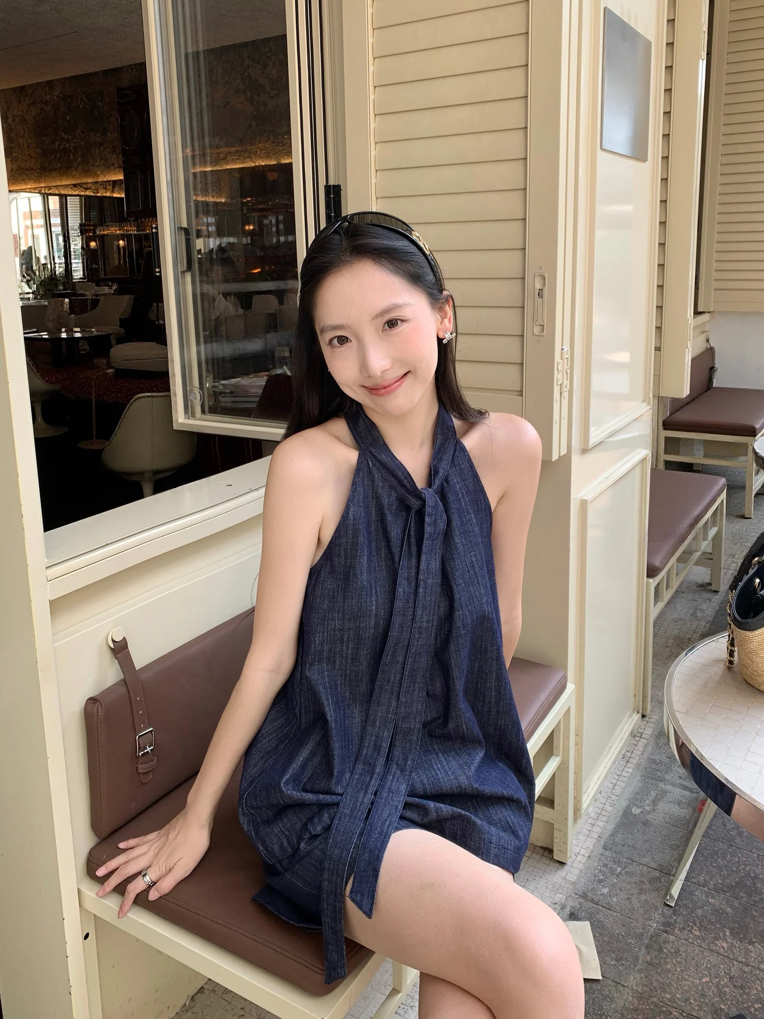 Pusumede Sea Wind Sculpture Loose Women's Denim Short Sleeve Vest And A-Line Shorts Set Comfortable Summer Fashion Outfit
Pusumede Sea Wind Sculpture Loose Women's Denim Short Sleeve Vest And A-Line Shorts Set Comfortable Summer Fashion Outfit