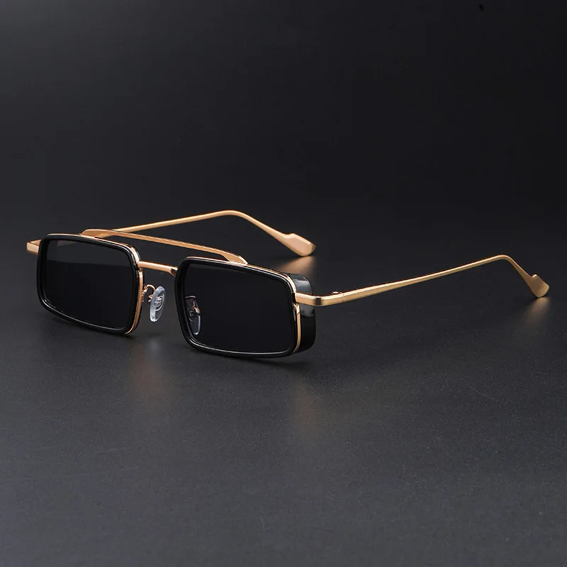 Unisex Retro Metal Square Sunglasses Small Frame Business Style UV Protection Driving Fashion Glasses
Unisex Retro Metal Square Sunglasses Small Frame Business Style UV Protection Driving Fashion Glasses