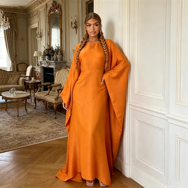 Eid Abayas for Women Shiny Djellaba Jalabiya Muslim Batwing Sleeve Dress Turkey Dubai Abaya Kaftan Ramadan Prayer Clothes Kebaya
Eid Abayas for Women Shiny Djellaba Jalabiya Muslim Batwing Sleeve Dress Turkey Dubai Abaya Kaftan Ramadan Prayer Clothes Kebaya