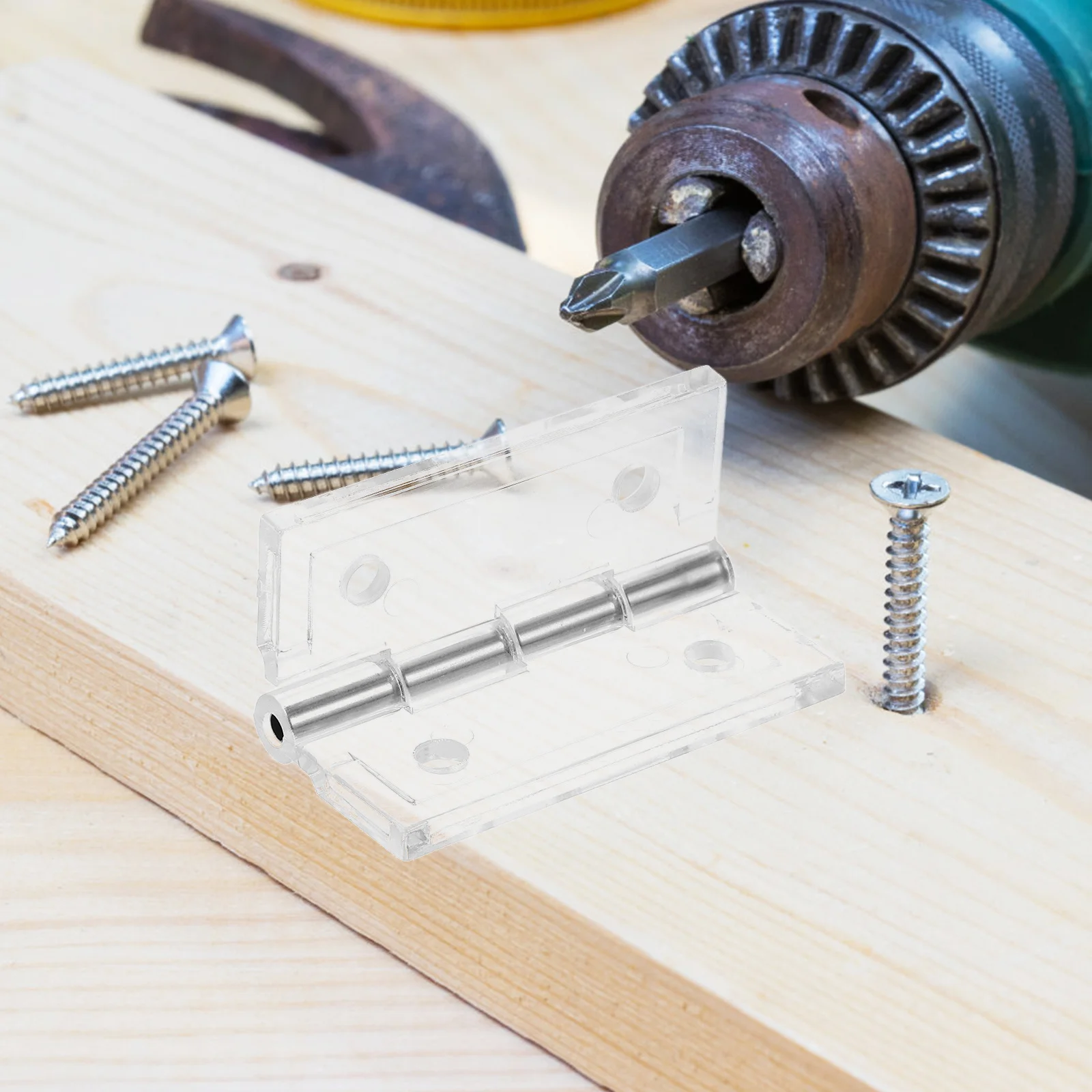 2pcs Transparent Acrylic Hinges Clear Plastic Cabinet Door Hinge For Heavy Duty Swing Bifold Trunk Wood Chest Craft Jewelry Box
2pcs Transparent Acrylic Hinges Clear Plastic Cabinet Door Hinge For Heavy Duty Swing Bifold Trunk Wood Chest Craft Jewelry Box