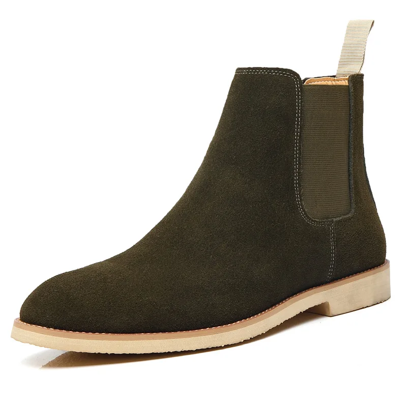 Handmade New Luxury Autumn Winter British Men Boots Cow Suede Leather Shoes Warm Plush Tooling Work Ankle Boots Platform Boots
Handmade New Luxury Autumn Winter British Men Boots Cow Suede Leather Shoes Warm Plush Tooling Work Ankle Boots Platform Boots
