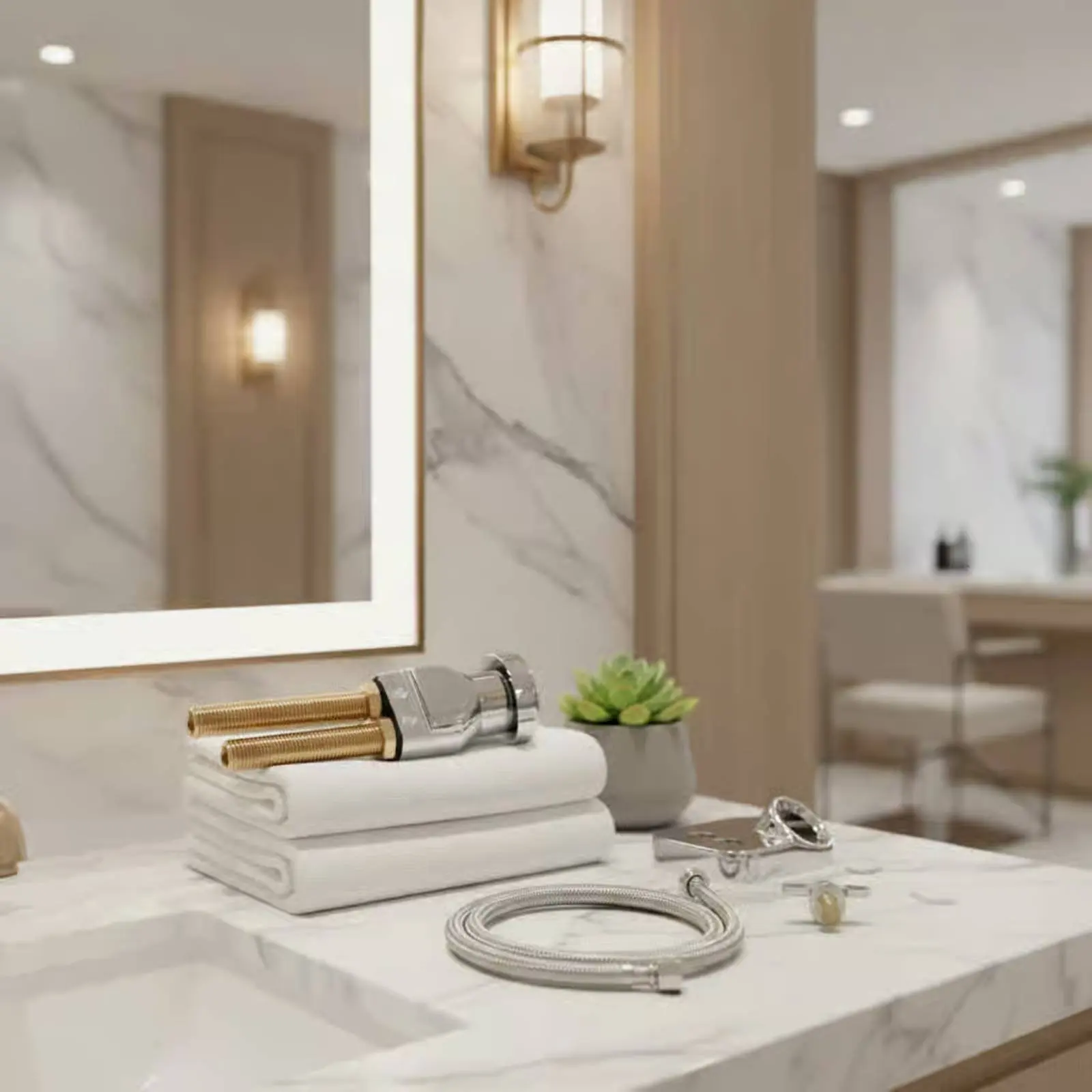 Salon Shampoo Bowl Faucet Kit Stainless Steel Shampoo Basin Faucet Kit Salon Sink Valve Set Corrosion Resistant for Barbers
Salon Shampoo Bowl Faucet Kit Stainless Steel Shampoo Basin Faucet Kit Salon Sink Valve Set Corrosion Resistant for Barbers
