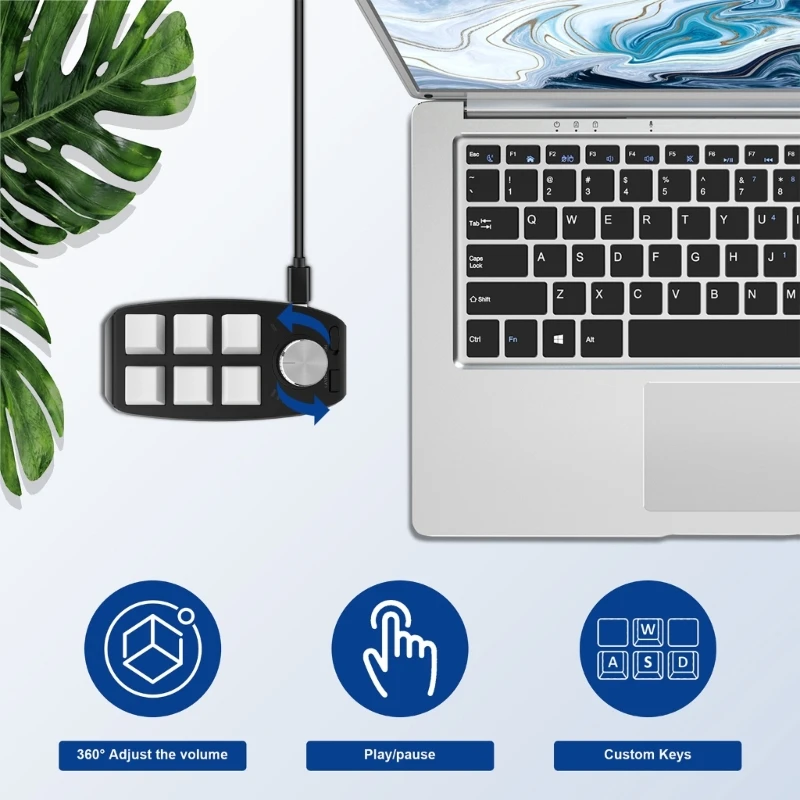 Q22A Bluetooth-совместимая клавиатура USB Макрос Мини-клавиатура 6 клавиш 1 ручка Копировать и вставить
Q22A Bluetooth-совместимая клавиатура USB Макрос Мини-клавиатура 6 клавиш 1 ручка Копировать и вставить