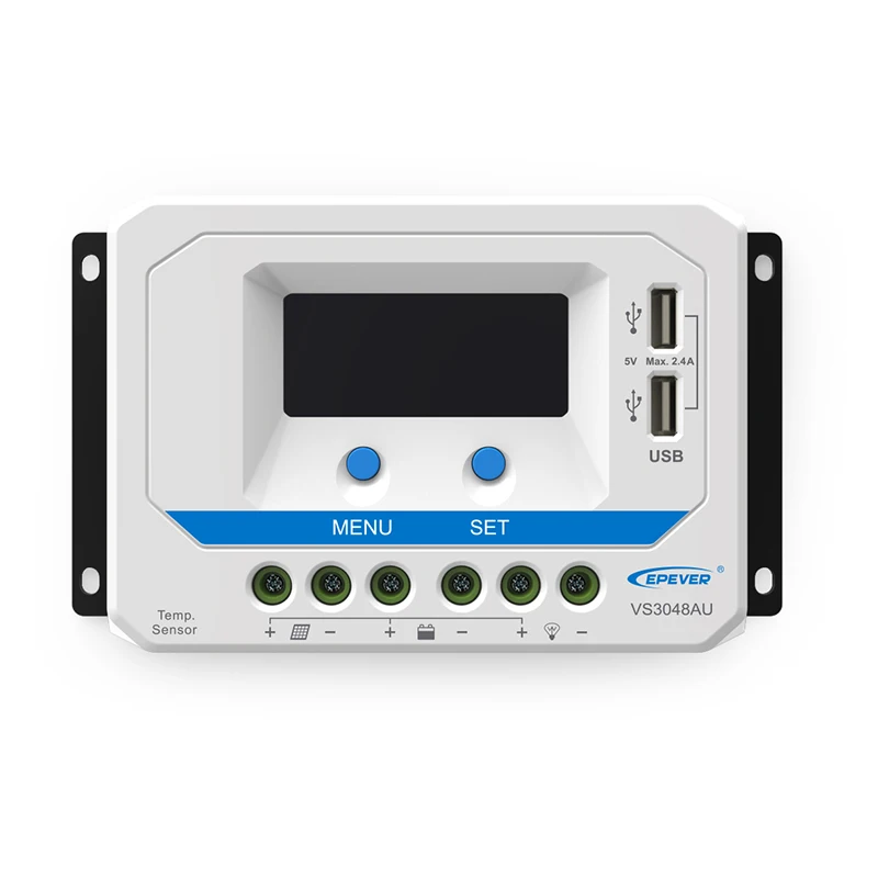 12/24/36/48VDC Auto Work VS3048AU 30A PWM Solar Charge Controller Manual
12/24/36/48VDC Auto Work VS3048AU 30A PWM Solar Charge Controller Manual