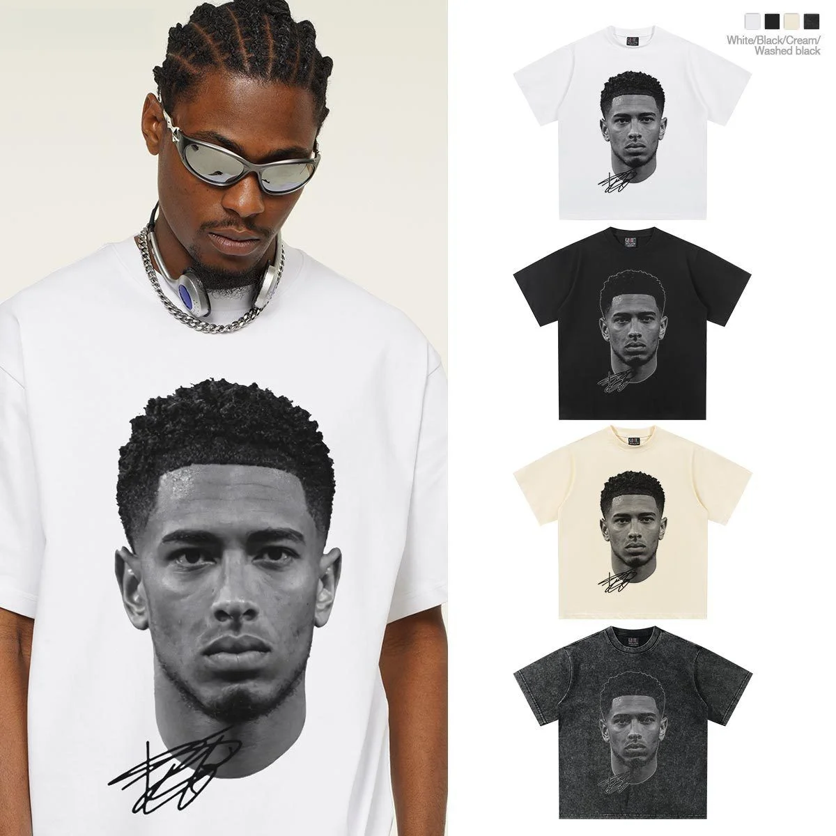 Spring/Summer 2025 American Retro Pure Cotton Double Yarn Heavyweight Football Trend Hip-hop Casual Street T-shirt
Spring/Summer 2025 American Retro Pure Cotton Double Yarn Heavyweight Football Trend Hip-hop Casual Street T-shirt