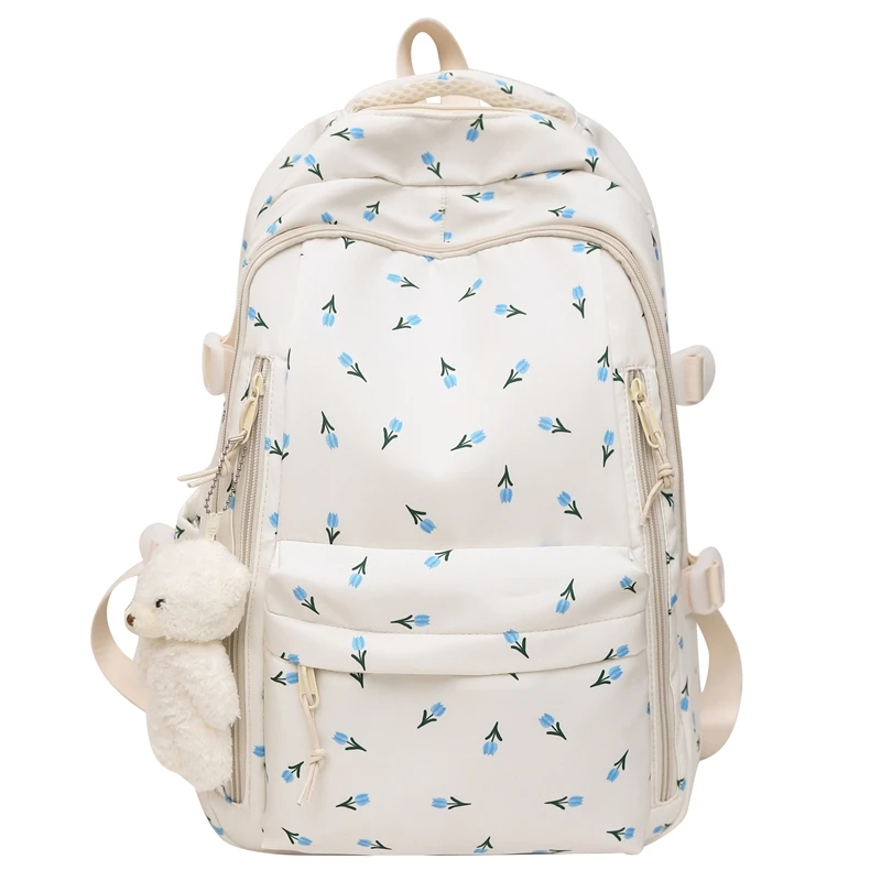 Floral School Backpack Cute Casual Travel Daypack School Bag Aesthetic Backpack for Teens Girls Women Students
Floral School Backpack Cute Casual Travel Daypack School Bag Aesthetic Backpack for Teens Girls Women Students