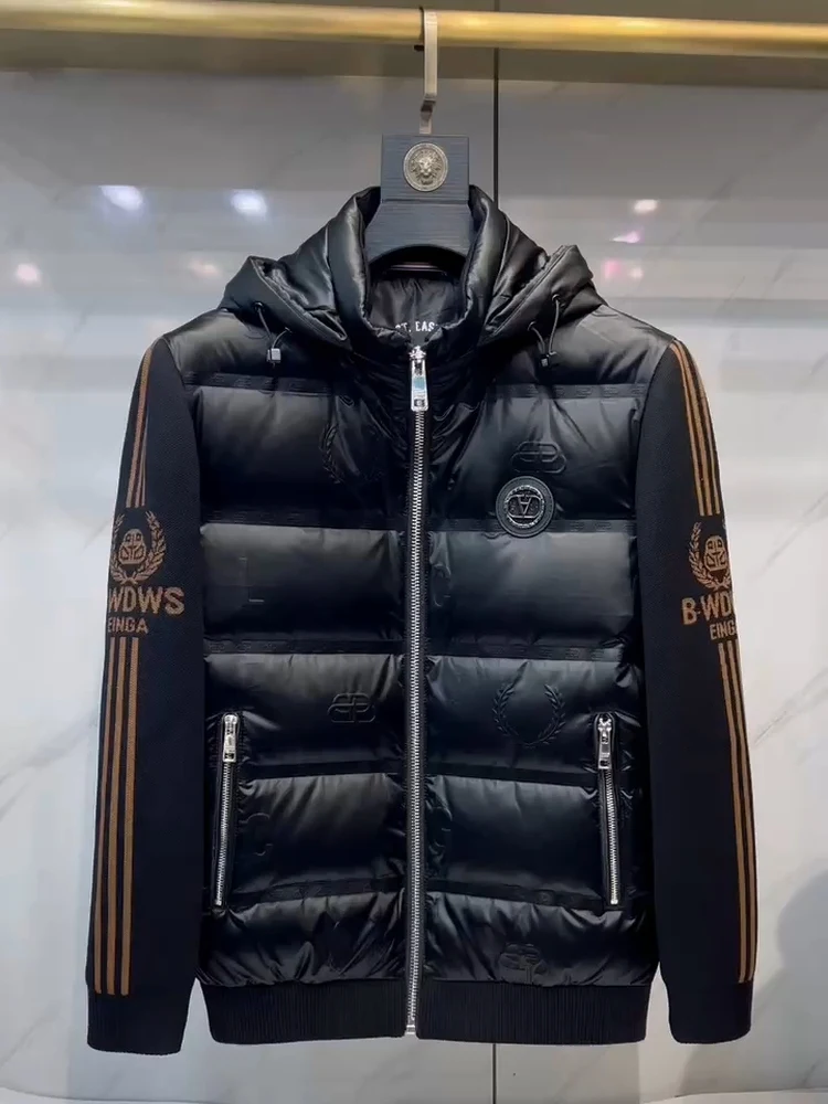 Теплый съемный капюшон с воротником-стойкой, джинсовый мужской модный универсальный осенне-зимний высококачественный молодежный костюм-стойка
Теплый съемный капюшон с воротником-стойкой, джинсовый мужской модный универсальный осенне-зимний высококачественный молодежный костюм-стойка