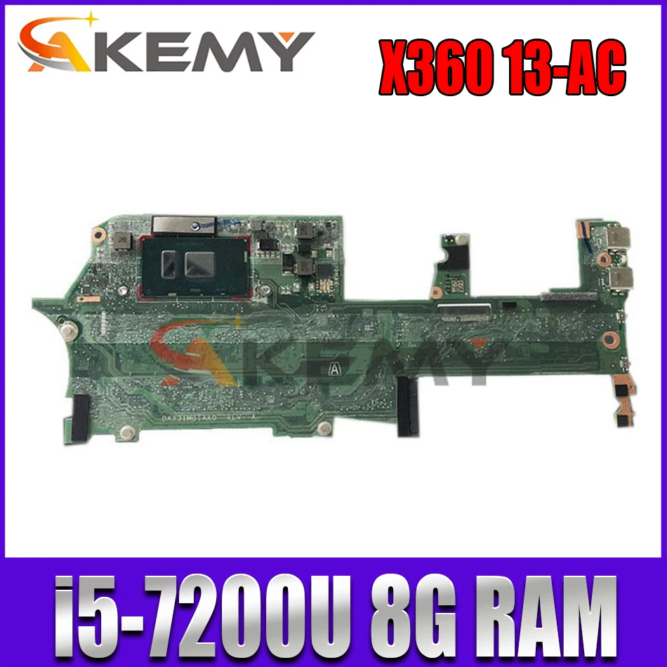 For HP Spectre X360 13-AC 13-W Motherboard DAX31MB1AA0 918044-601 SR342 i5 8G Mainboard Pavilion 15-eg3000 DA0X31MBAF0
For HP Spectre X360 13-AC 13-W Motherboard DAX31MB1AA0 918044-601 SR342 i5 8G Mainboard Pavilion 15-eg3000 DA0X31MBAF0