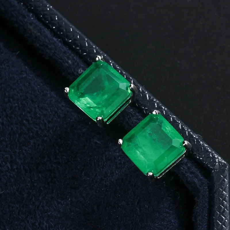 Fashion 7*7mm Square Emerald High Carbon Diamond Yellow Gemstone Female Earring Necklace Jewelry Wedding Anniversary Friend Gift
Fashion 7*7mm Square Emerald High Carbon Diamond Yellow Gemstone Female Earring Necklace Jewelry Wedding Anniversary Friend Gift