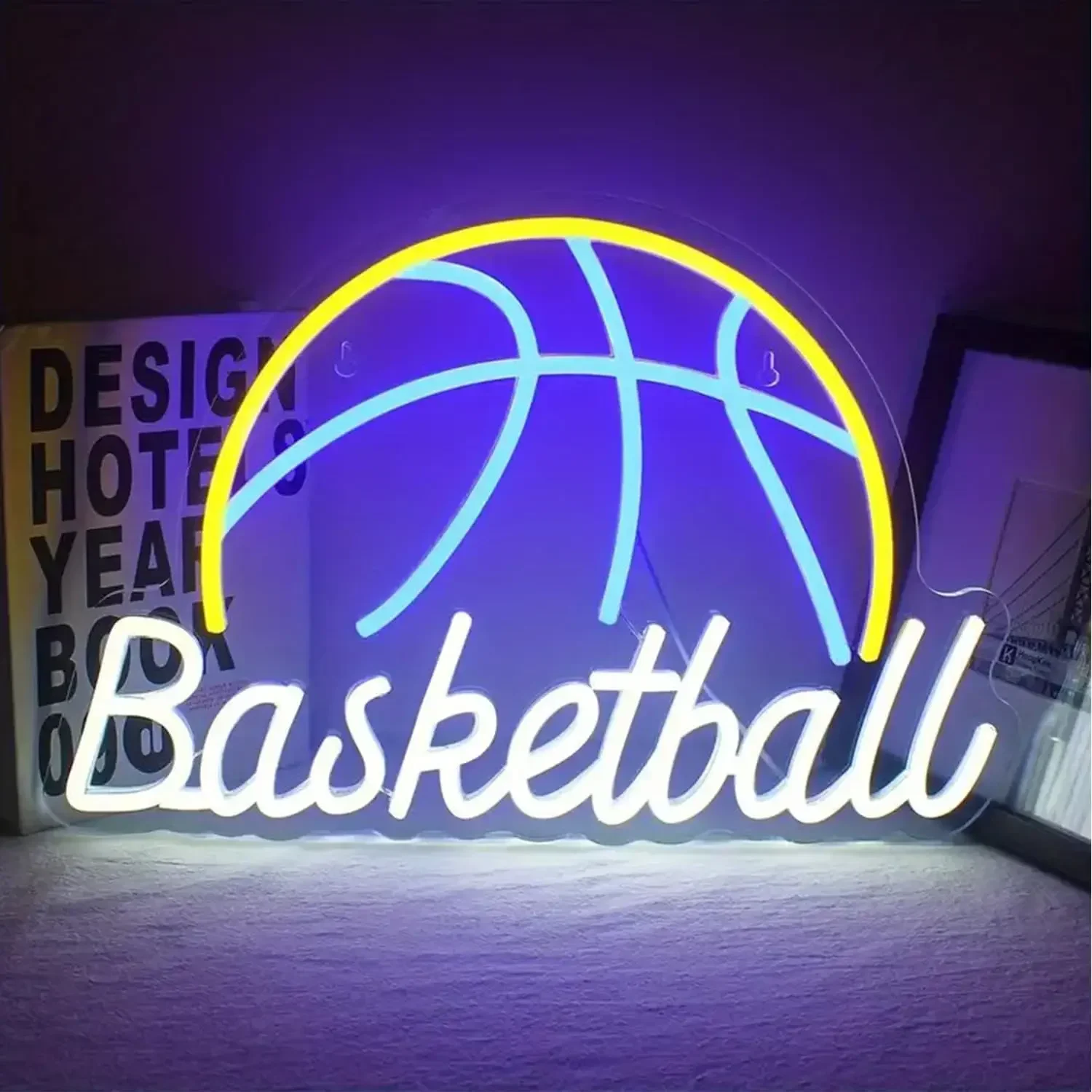 Basketball Neon Sign LED Basketball Sport Neon Lights Sign,for Bedroom, Men Cave, Game Room, Bar Shop, Gifts(42*27.5 cm)
Basketball Neon Sign LED Basketball Sport Neon Lights Sign,for Bedroom, Men Cave, Game Room, Bar Shop, Gifts(42*27.5 cm)