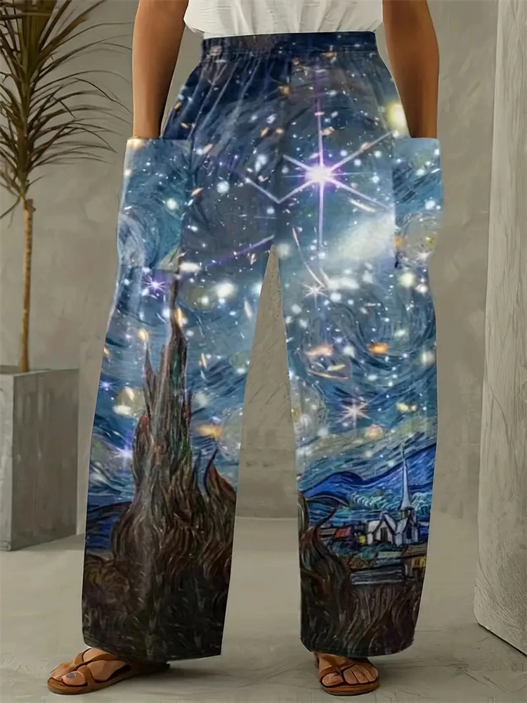 New Fall And Winter Large Size Womens Pants Fashion Loose Casual Christmas Printing Simple Pants Ms. Exquisite Retro Style Pants
New Fall And Winter Large Size Womens Pants Fashion Loose Casual Christmas Printing Simple Pants Ms. Exquisite Retro Style Pants