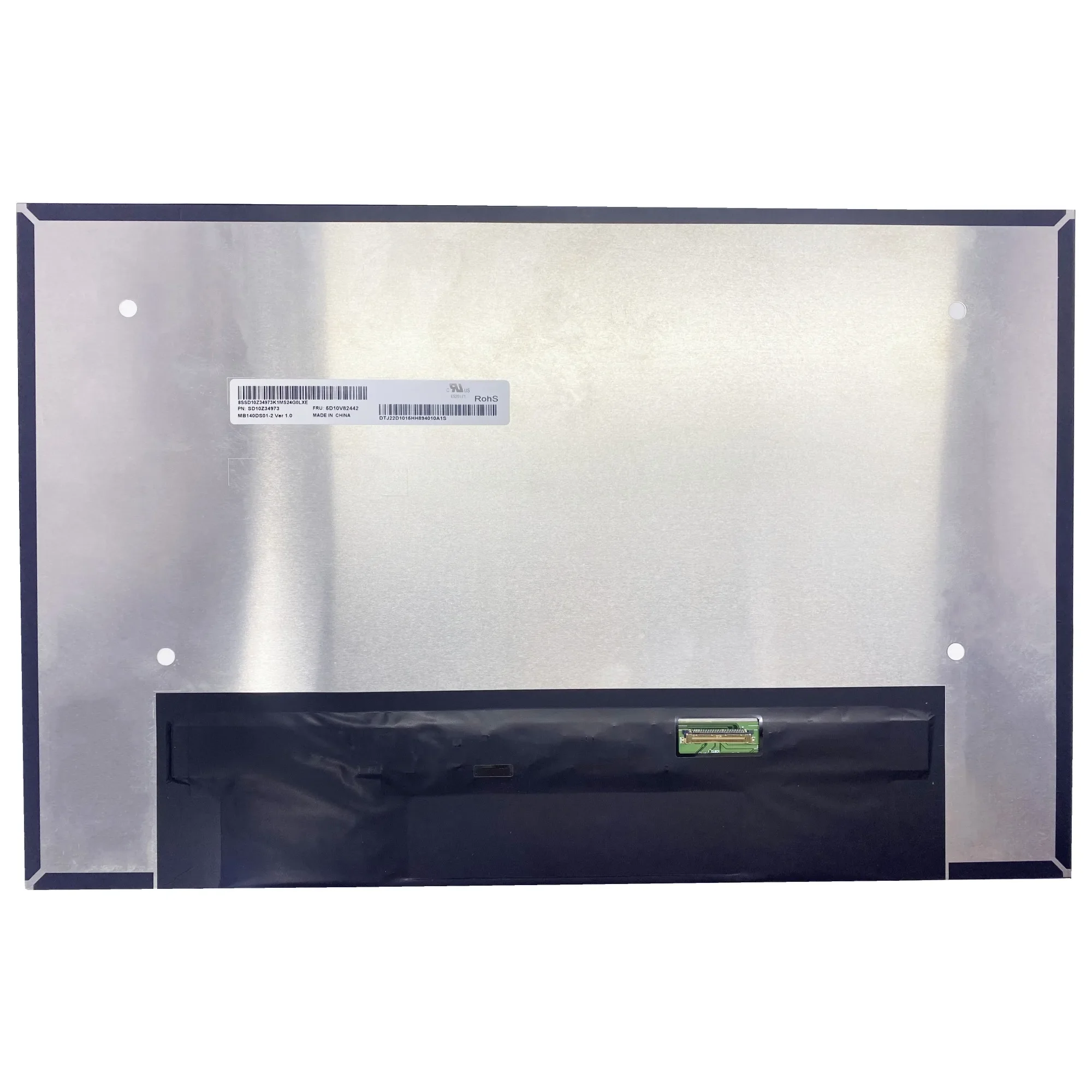 MB140DS01-2 Ver 1.0 14.0'' IPS Laptop LCD Screen Replacement 1920×1200 EDP 30 Pins
MB140DS01-2 Ver 1.0 14.0'' IPS Laptop LCD Screen Replacement 1920×1200 EDP 30 Pins
