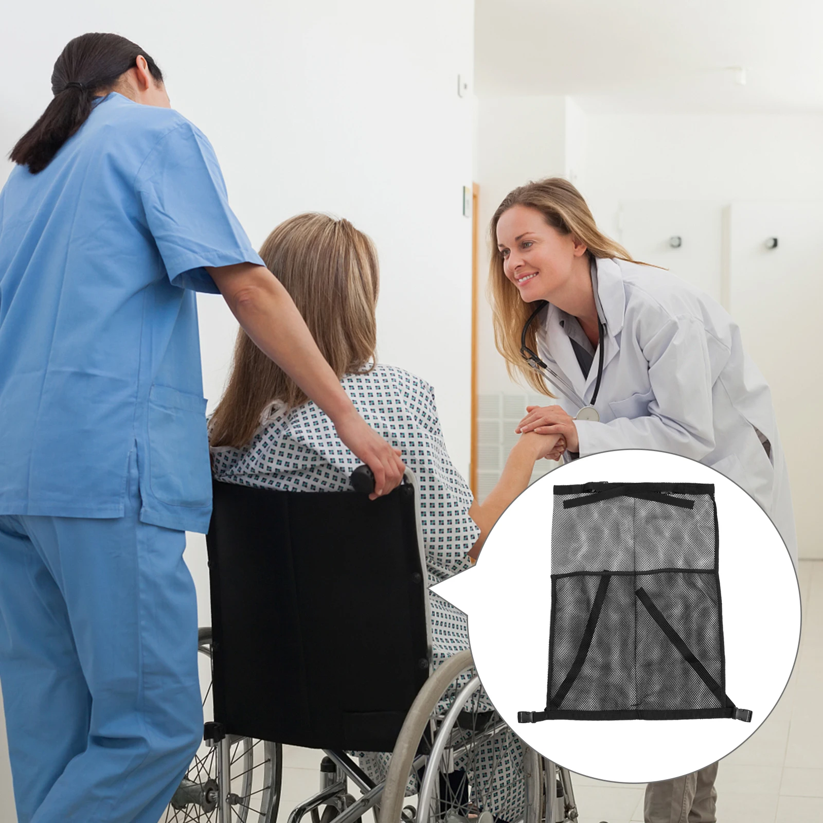1pc Wheelchair Bag Pouch Storage Organizer For Oxygen Cylinder Hanging Bag With Adjustable Straps Holds 2 Tanks Black
1pc Wheelchair Bag Pouch Storage Organizer For Oxygen Cylinder Hanging Bag With Adjustable Straps Holds 2 Tanks Black