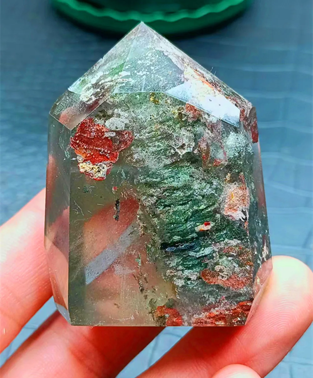 Natural quartz crystal energy green ghost garden Reiki magic wand square tablet stylish inner room living room layout treatment
Natural quartz crystal energy green ghost garden Reiki magic wand square tablet stylish inner room living room layout treatment