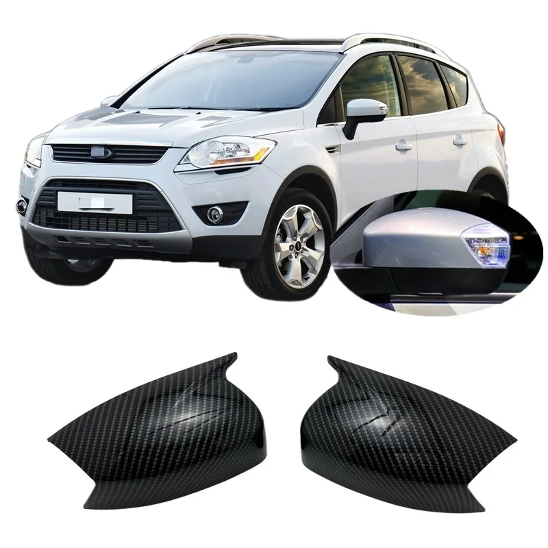 for Ford Kuga I MK1 2008 - 2012 Horn Style Carbon Hydro-dipped Rearview Wing Mirror Cover Cap
for Ford Kuga I MK1 2008 - 2012 Horn Style Carbon Hydro-dipped Rearview Wing Mirror Cover Cap