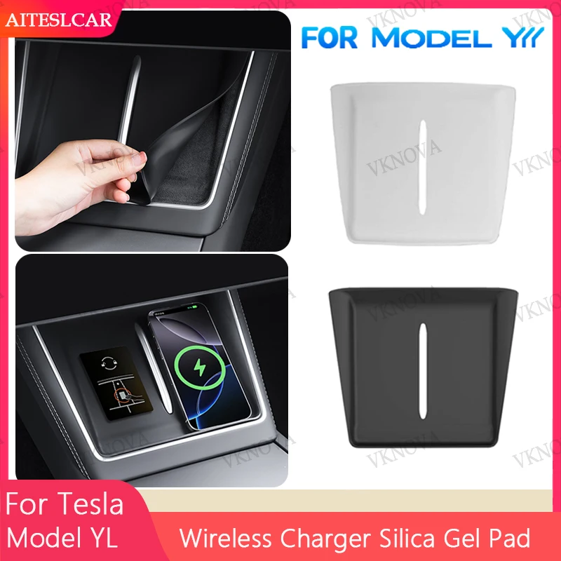 For Tesla Model YL 6-seater Version Center Console Wireless Charging Silicone Pad Anti Slip YL Car Modification Car Car Sticker
For Tesla Model YL 6-seater Version Center Console Wireless Charging Silicone Pad Anti Slip YL Car Modification Car Car Sticker