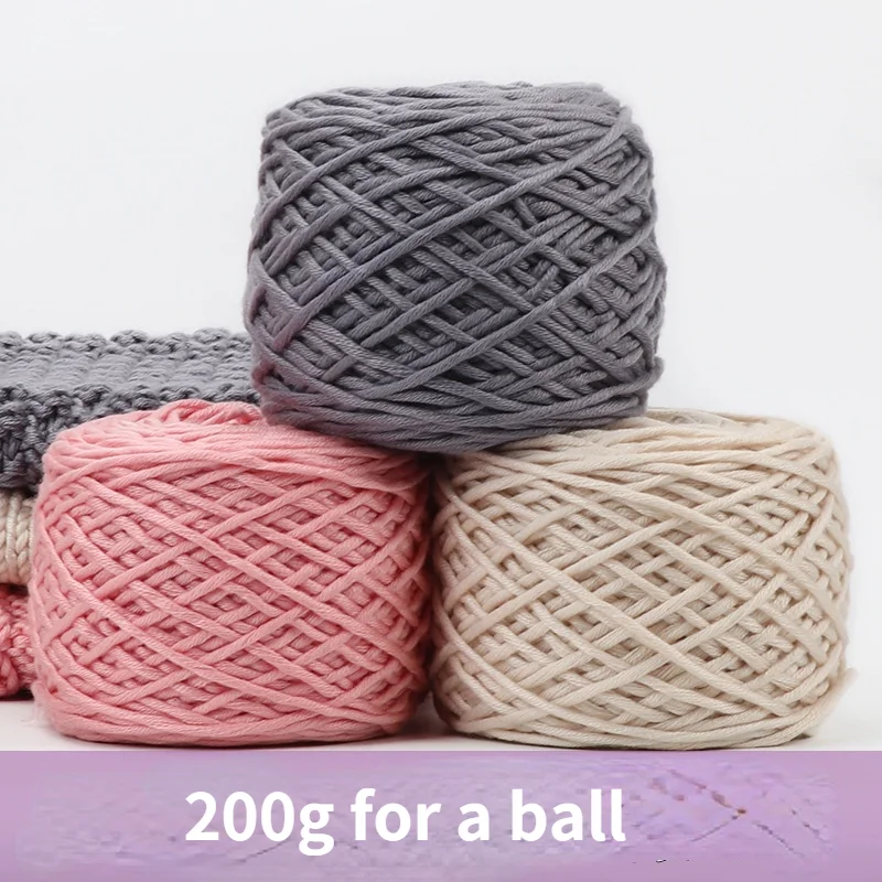 200g/ball Soft Silk Milk Cotton Yarn Thick Yarn Knitting Lover Scarves Hand Knitting Wool Crochet Yarn Weave Thread DIY Sweater
200g/ball Soft Silk Milk Cotton Yarn Thick Yarn Knitting Lover Scarves Hand Knitting Wool Crochet Yarn Weave Thread DIY Sweater