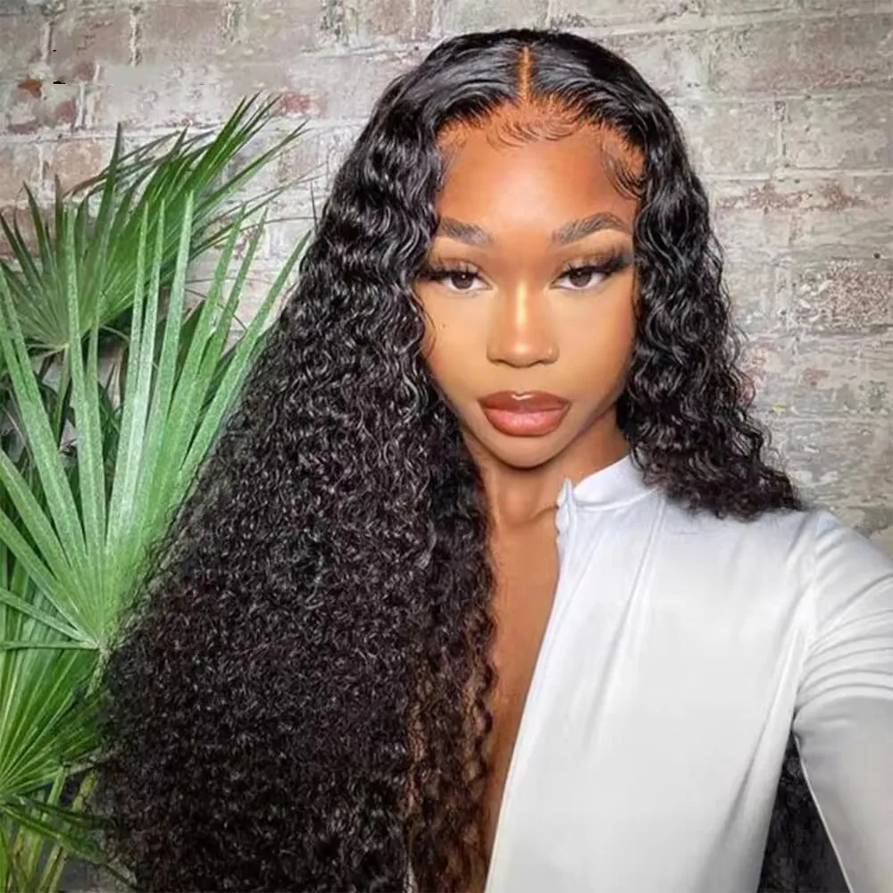 Put on and Go 5*5 Transparent Lace Closure Kinky Curly Wigs Natural Black Pre Plucked 100% Human Hair Curly Wigs For Black Women
Put on and Go 5*5 Transparent Lace Closure Kinky Curly Wigs Natural Black Pre Plucked 100% Human Hair Curly Wigs For Black Women
