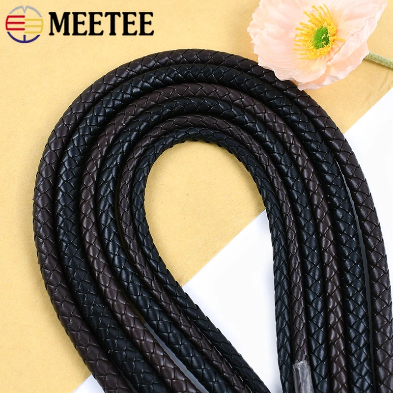 5Meters 3-12mm PU Macrame Cord for Bag Jewelry DIY Round Leather Woven Rope Key Chain Bracelet Cords Sewing Crafts Accessories
5Meters 3-12mm PU Macrame Cord for Bag Jewelry DIY Round Leather Woven Rope Key Chain Bracelet Cords Sewing Crafts Accessories