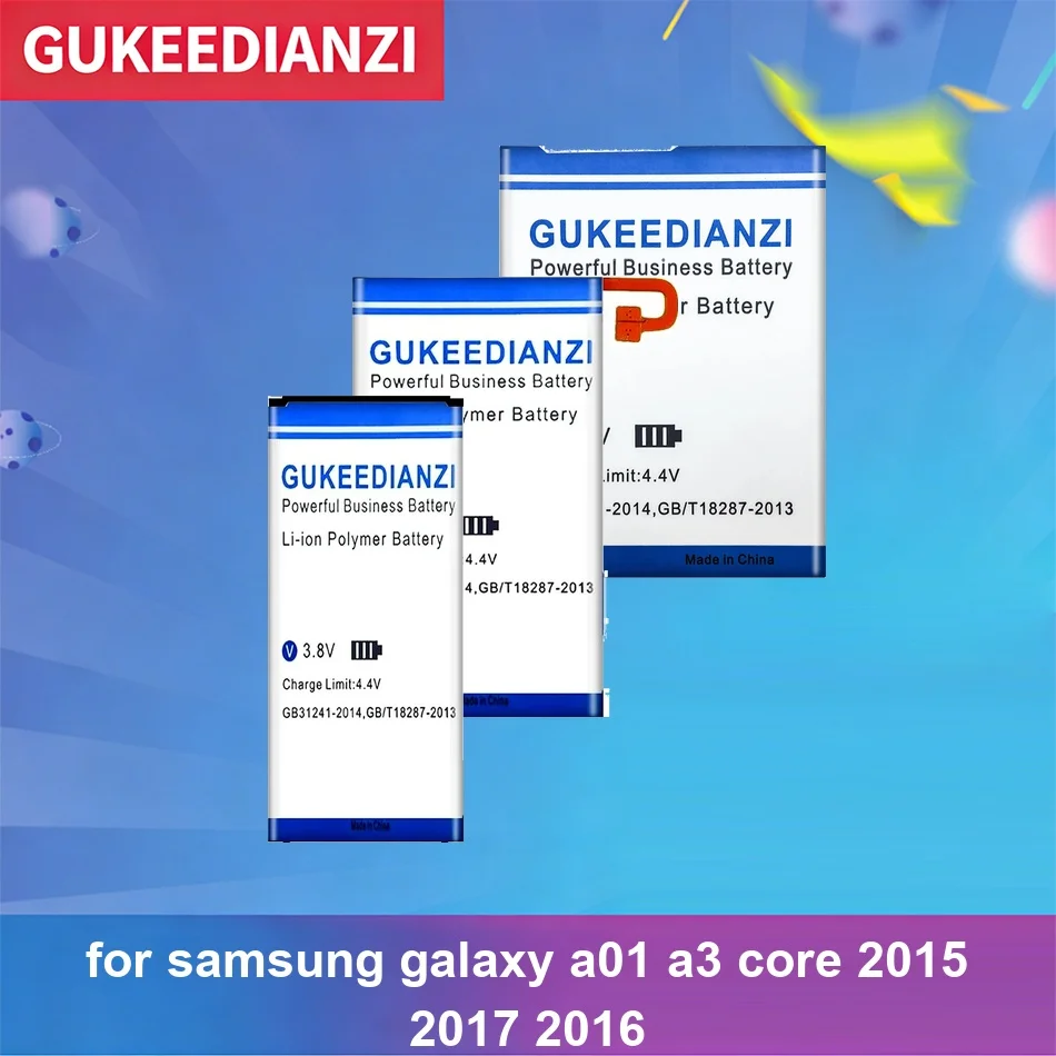 Mobile Phone Battery Long-Lasting EB-BA310ABE EB-BA320ABE EB-BA300ABE 3500-4600mAh For Samsung Galaxy A01 A3 Core 2015 2017 2016
Mobile Phone Battery Long-Lasting EB-BA310ABE EB-BA320ABE EB-BA300ABE 3500-4600mAh For Samsung Galaxy A01 A3 Core 2015 2017 2016