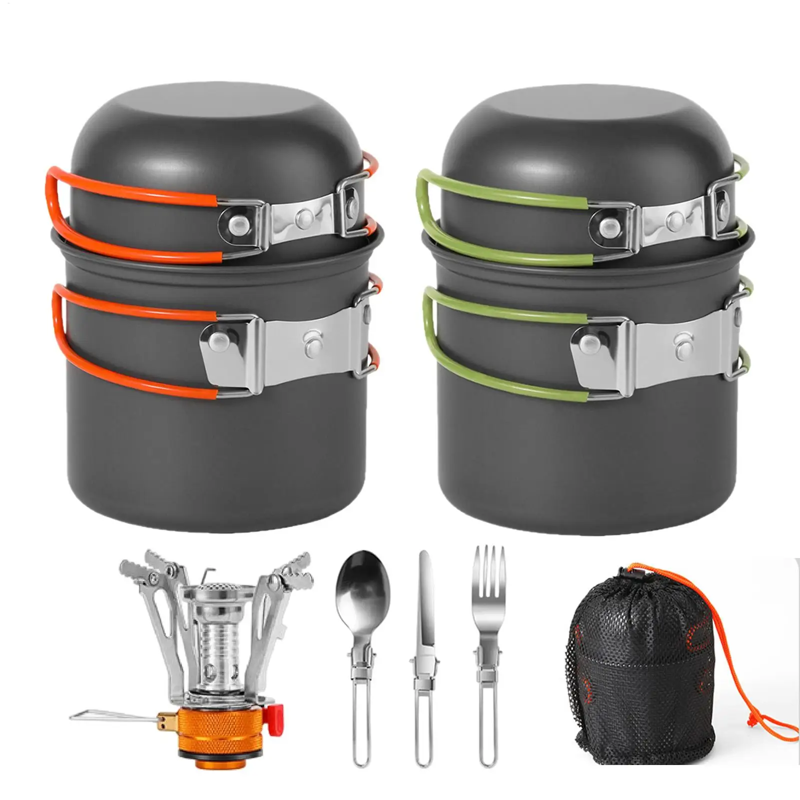 Camping Cookware Set Camping Pot and Pan Set Outdoor Cookware Baking Utensils for Campfire Backyard Survival Lawn Courtyard Park
Camping Cookware Set Camping Pot and Pan Set Outdoor Cookware Baking Utensils for Campfire Backyard Survival Lawn Courtyard Park
