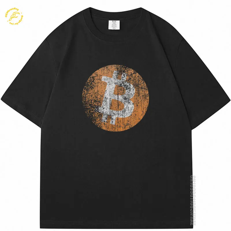 Vintage Distressed Bitcoin Logo Cotton Tshirt Man Design Retro Crypto Money Oversized T-Shirt 한국인 후기 많은 옷 반팔 Топ Short Sleeve
Vintage Distressed Bitcoin Logo Cotton Tshirt Man Design Retro Crypto Money Oversized T-Shirt 한국인 후기 많은 옷 반팔 Топ Short Sleeve