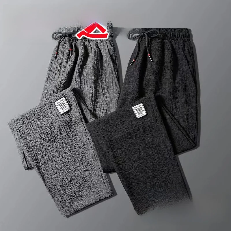 Легкие льняные повседневные брюки для мужчин. Прямые рабочие брюки. Износостойкие прочные длинные брюки с эластичной резинкой на талии на весну.
Легкие льняные повседневные брюки для мужчин. Прямые рабочие брюки. Износостойкие прочные длинные брюки с эластичной резинкой на талии на весну.