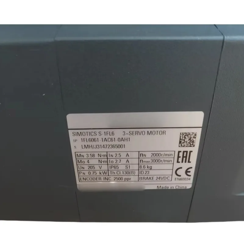 Price negotiation 1FL6061-1AC61-0AH1 Servo Motor Compact AC Synchronous Motor High Performance Drive
Price negotiation 1FL6061-1AC61-0AH1 Servo Motor Compact AC Synchronous Motor High Performance Drive