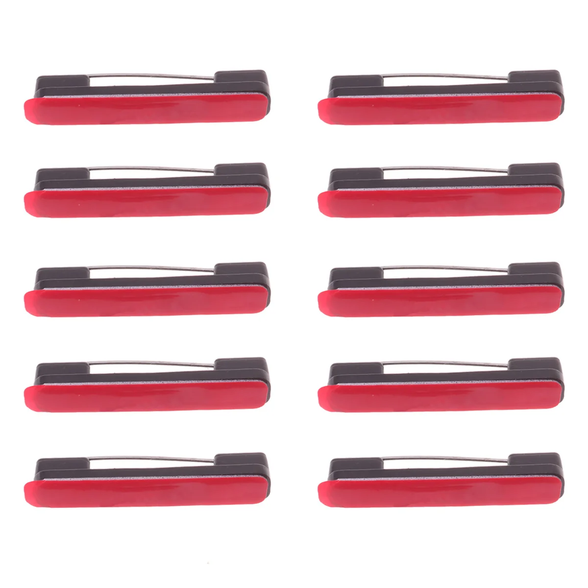 100Pcs Safety Bar Pins with Adhesive Plastic Safety Clasp Brooch Pin Badge Back for Nametags Craft Supplies Black Size M
100Pcs Safety Bar Pins with Adhesive Plastic Safety Clasp Brooch Pin Badge Back for Nametags Craft Supplies Black Size M