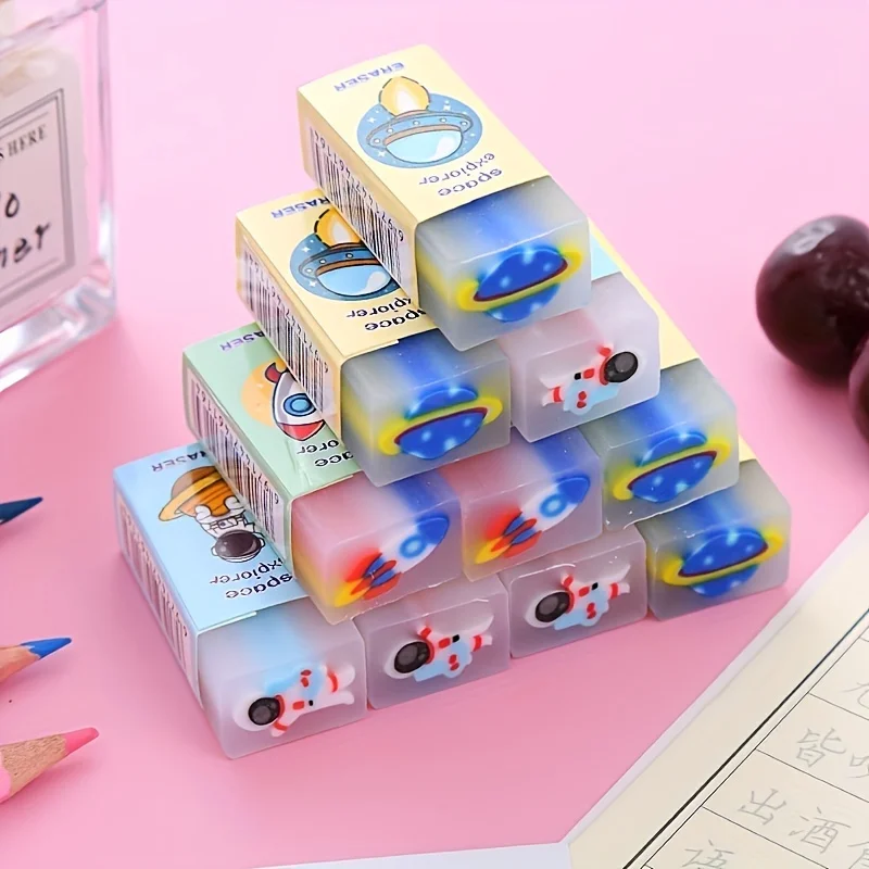 Creative cartoon eraser for children with less debris, cuttable eraser for primary school students, sandwich eraser for cute sta
Creative cartoon eraser for children with less debris, cuttable eraser for primary school students, sandwich eraser for cute sta