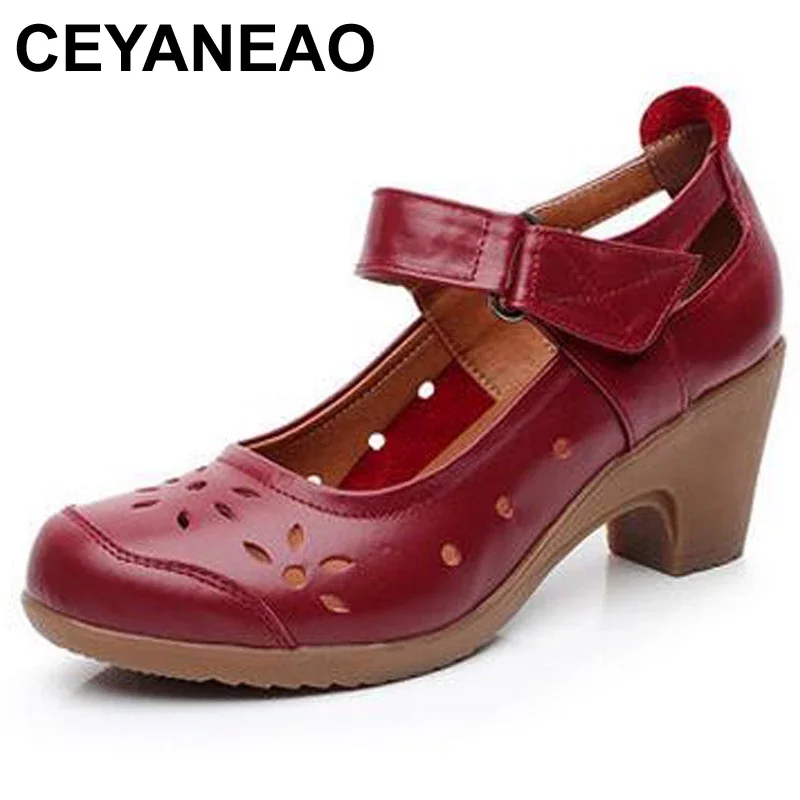 CEYANEAONice Spring Autumn Shoes Woman 111% Genuine Leather Women Pumps Lady Leather Round Toe Platform Shallow Mouth ShoesE1508
CEYANEAONice Spring Autumn Shoes Woman 111% Genuine Leather Women Pumps Lady Leather Round Toe Platform Shallow Mouth ShoesE1508