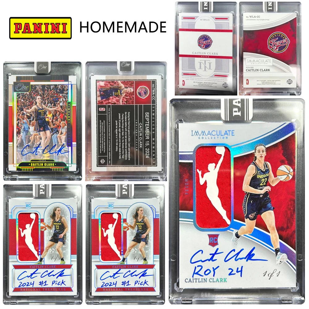 PANINI 2025 DIY homemade CAITLIN CLARK Autographed Material Collectible Card Brick Basketball Boy Christmas Birthday Gift
PANINI 2025 DIY homemade CAITLIN CLARK Autographed Material Collectible Card Brick Basketball Boy Christmas Birthday Gift