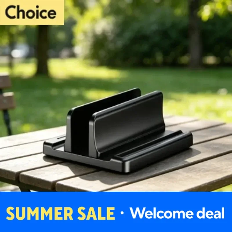 Adjustable Easy Place Vertical Laptop Stand Adjustable Scalable Width Desktop PC Storage Bracket Home Office Use New
Adjustable Easy Place Vertical Laptop Stand Adjustable Scalable Width Desktop PC Storage Bracket Home Office Use New