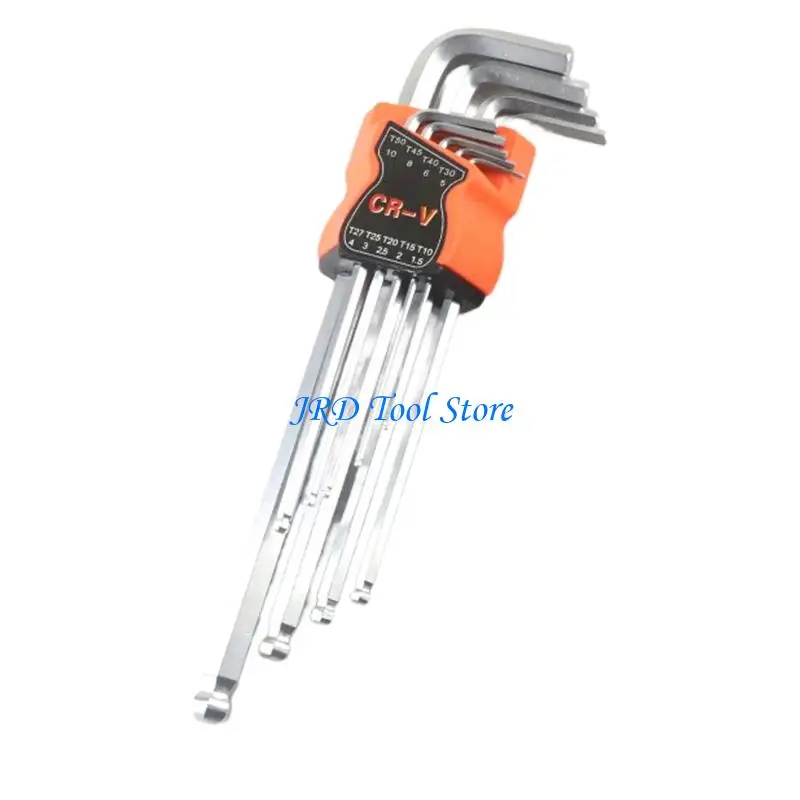 A2UD Industrial L Type Screwdriver Set 9Pcs Ergonomic L Shaped Wrenches For Automotive And Appliance Maintenance
A2UD Industrial L Type Screwdriver Set 9Pcs Ergonomic L Shaped Wrenches For Automotive And Appliance Maintenance