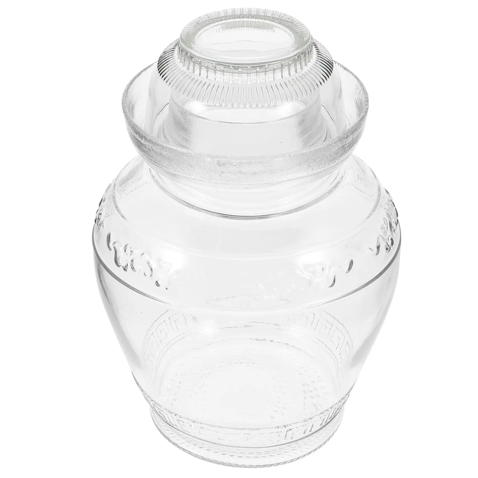 Glass Pickled Vegetables Jar Storage Container Traditional Food Kimchi Large Canning
Glass Pickled Vegetables Jar Storage Container Traditional Food Kimchi Large Canning