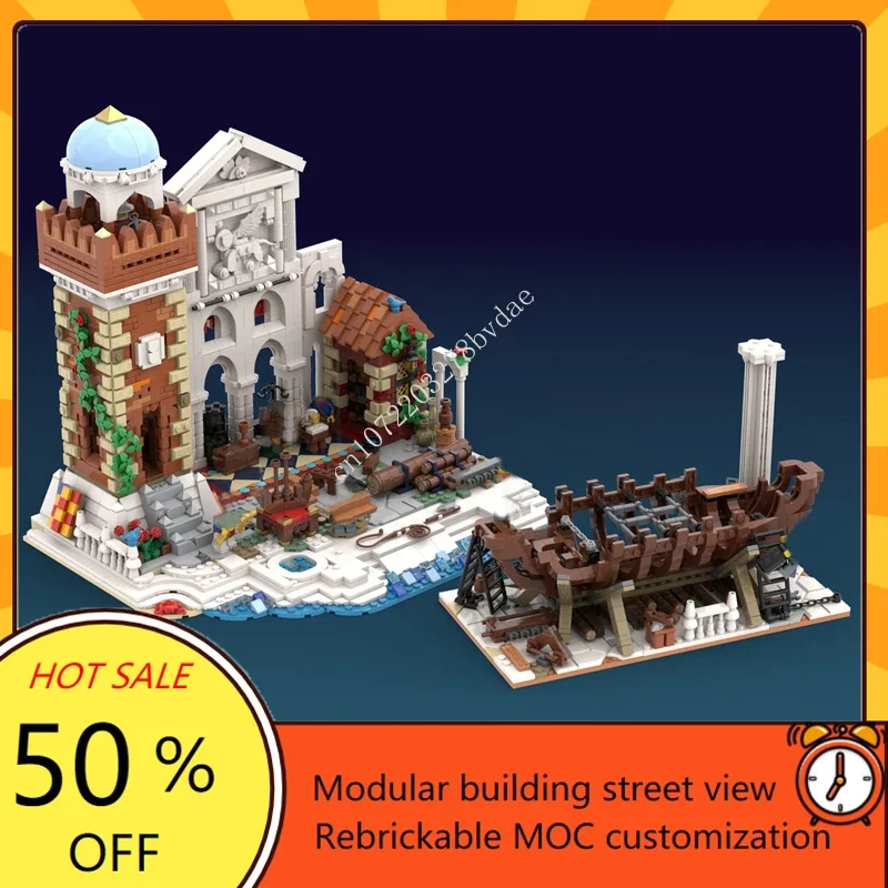 3168 шт., индивидуальные MOC, Ренессанс, корабль, вид на улицу, модель, строительные блоки, набор кирпичей, детская игрушка на день рождения, рождественские подарки
3168 шт., индивидуальные MOC, Ренессанс, корабль, вид на улицу, модель, строительные блоки, набор кирпичей, детская игрушка на день рождения, рождественские подарки