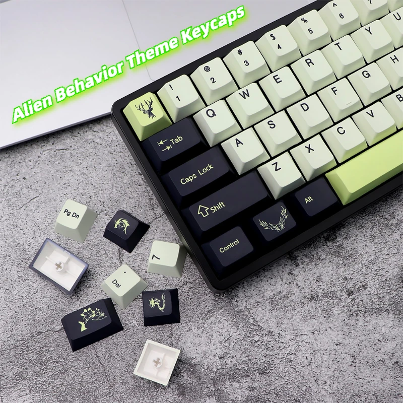Набор колпачков для клавиш с тематикой Alien Behavior Cherry Profile PBT, оригинальные колпачки ручной работы на заказ для механической клавиатуры
Набор колпачков для клавиш с тематикой Alien Behavior Cherry Profile PBT, оригинальные колпачки ручной работы на заказ для механической клавиатуры