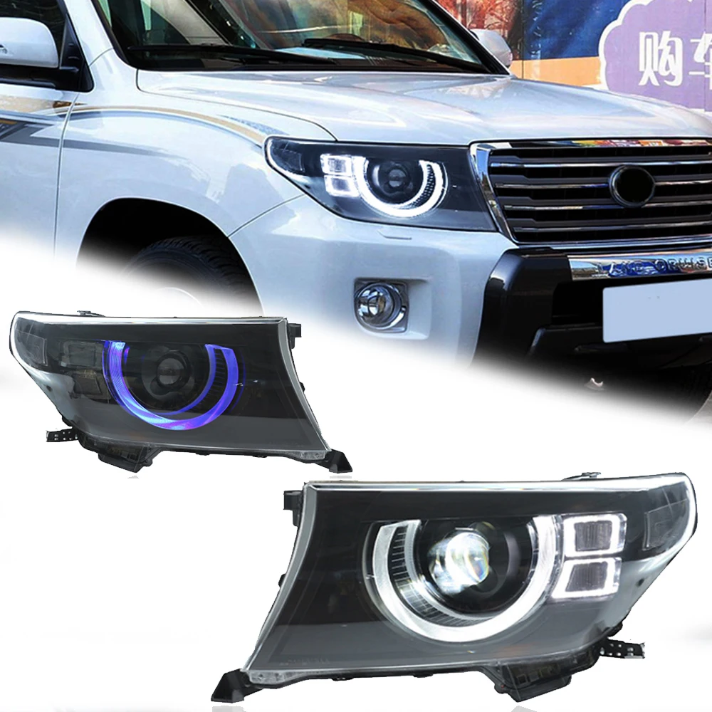 LED HeadLights For TOYOTA LAND CRUISER 07-15 LC200 Defender Style Led Head Lamp Assembly Signal Accessories Modified Lamp
LED HeadLights For TOYOTA LAND CRUISER 07-15 LC200 Defender Style Led Head Lamp Assembly Signal Accessories Modified Lamp
